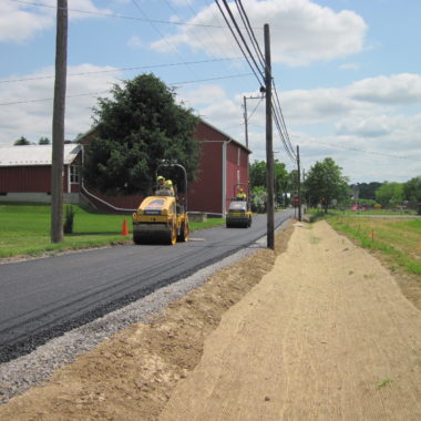 Photo of the day: Hartleton Park Road Paving