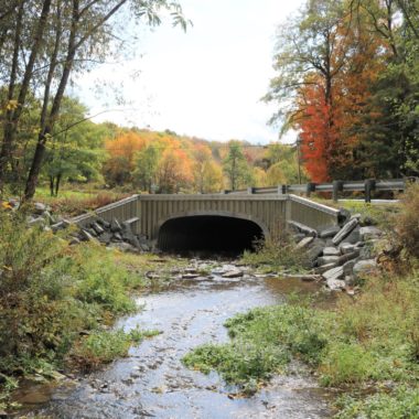Completed Project: Tinkerbrook and Welch Hill Roads Aluminum Box Culverts