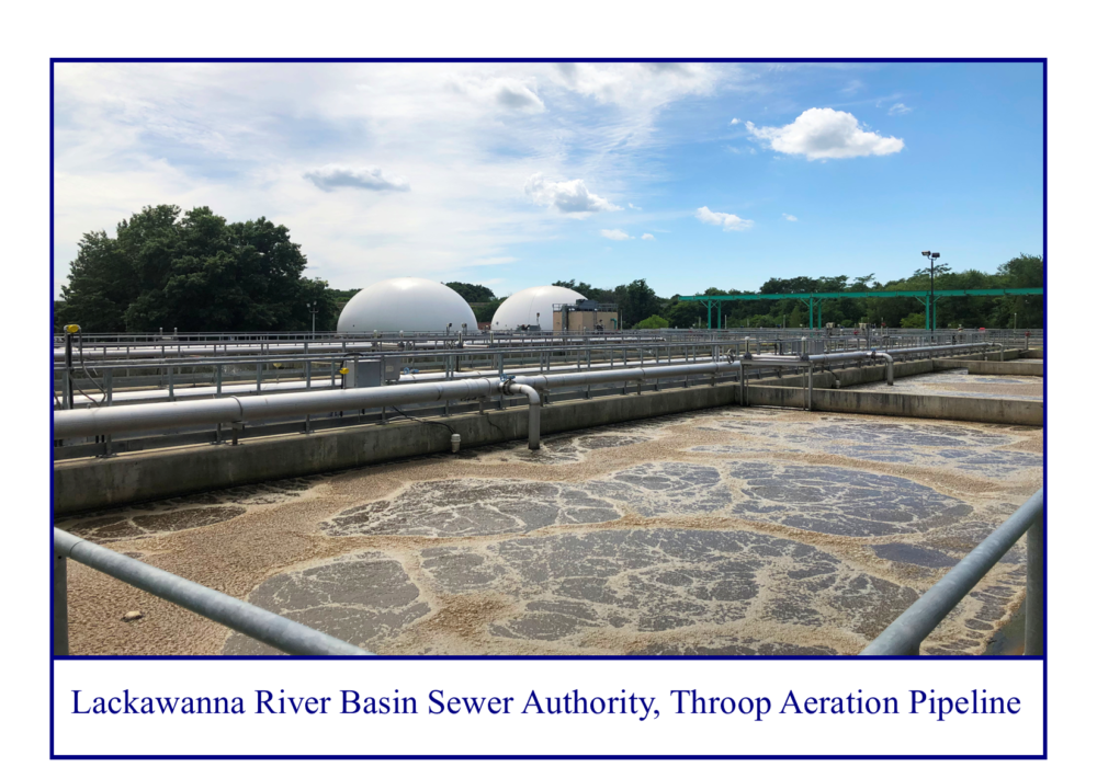 Lackawanna River Basin Sewer Authority, Throop Aeration Pipeline 12