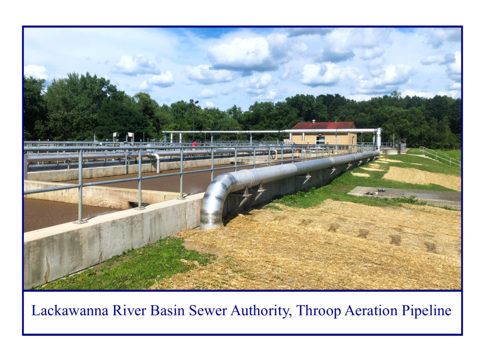 Lackawanna River Basin Sewer Authority, Throop Aeration Pipeline 3