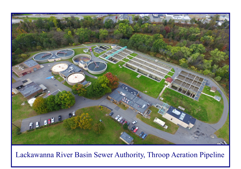 Lackawanna River Basin Sewer Authority, Throop Aeration Pipeline 9